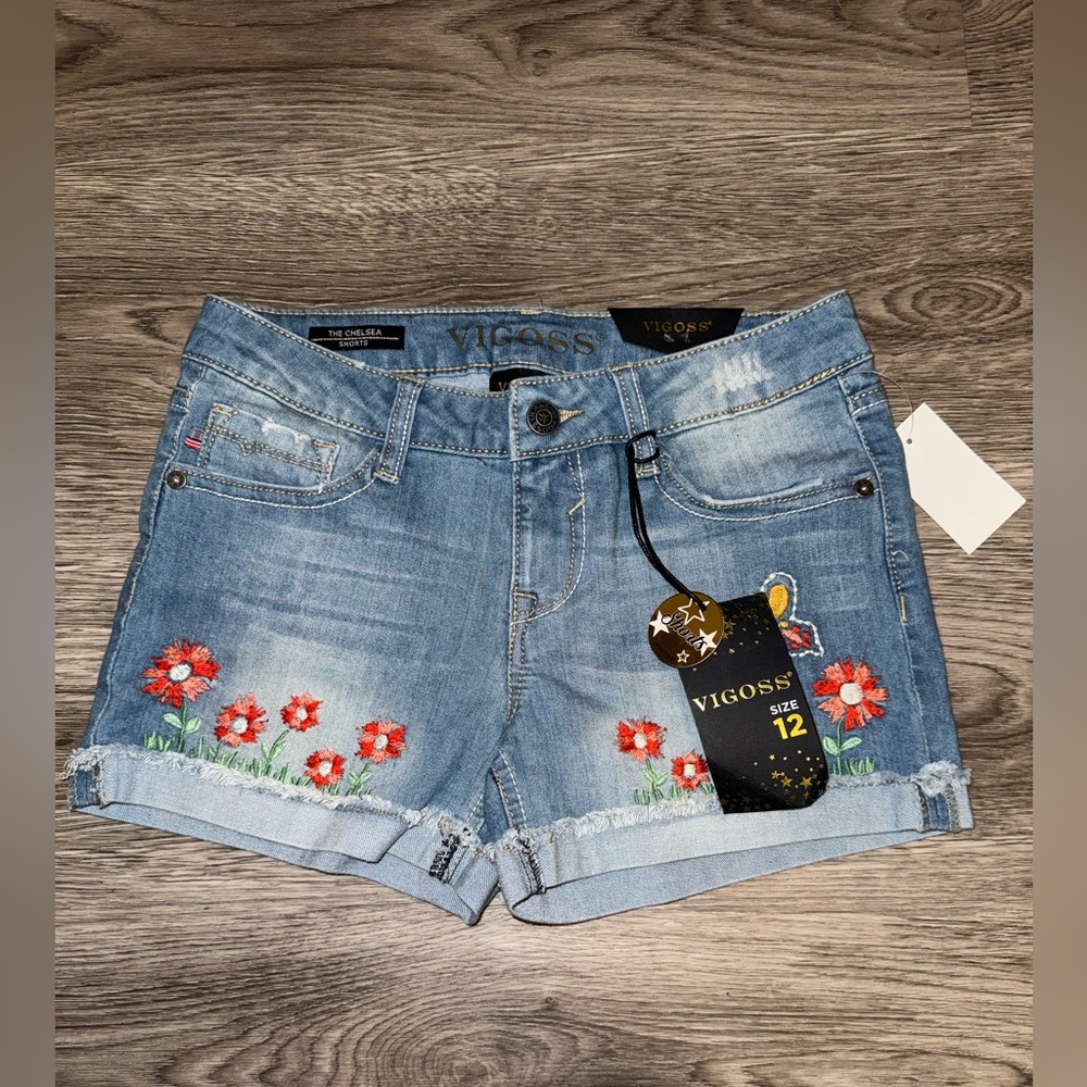 Vigoss girls jean shorts